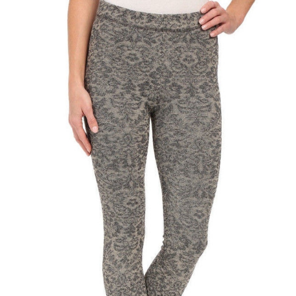Free People Lurex Sweater Flare High Rise Pant